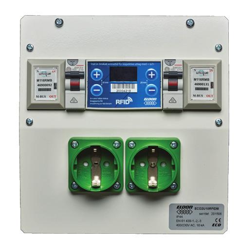 Alla insatserna finns för 6 och 10 Ampere med möjligheten att ställa in strömbegränsningsnivån i CMU-enheten.