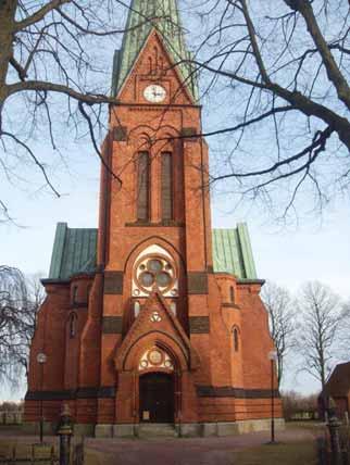 Fotodokumentation Bunkeflo kyrka, exteriör,