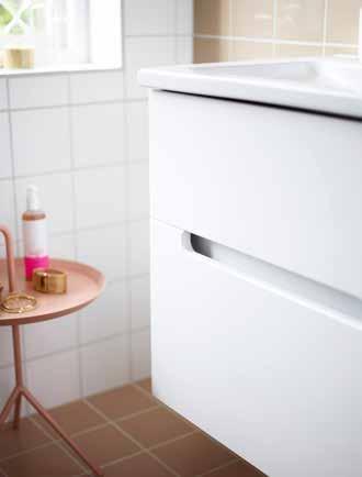 BAD OCH WC/DUSCH - KOMMOD/BESLAG Om du har både Bad och WC/dusch i din bostad, ska du göra inredningsval till båda dessa rum.