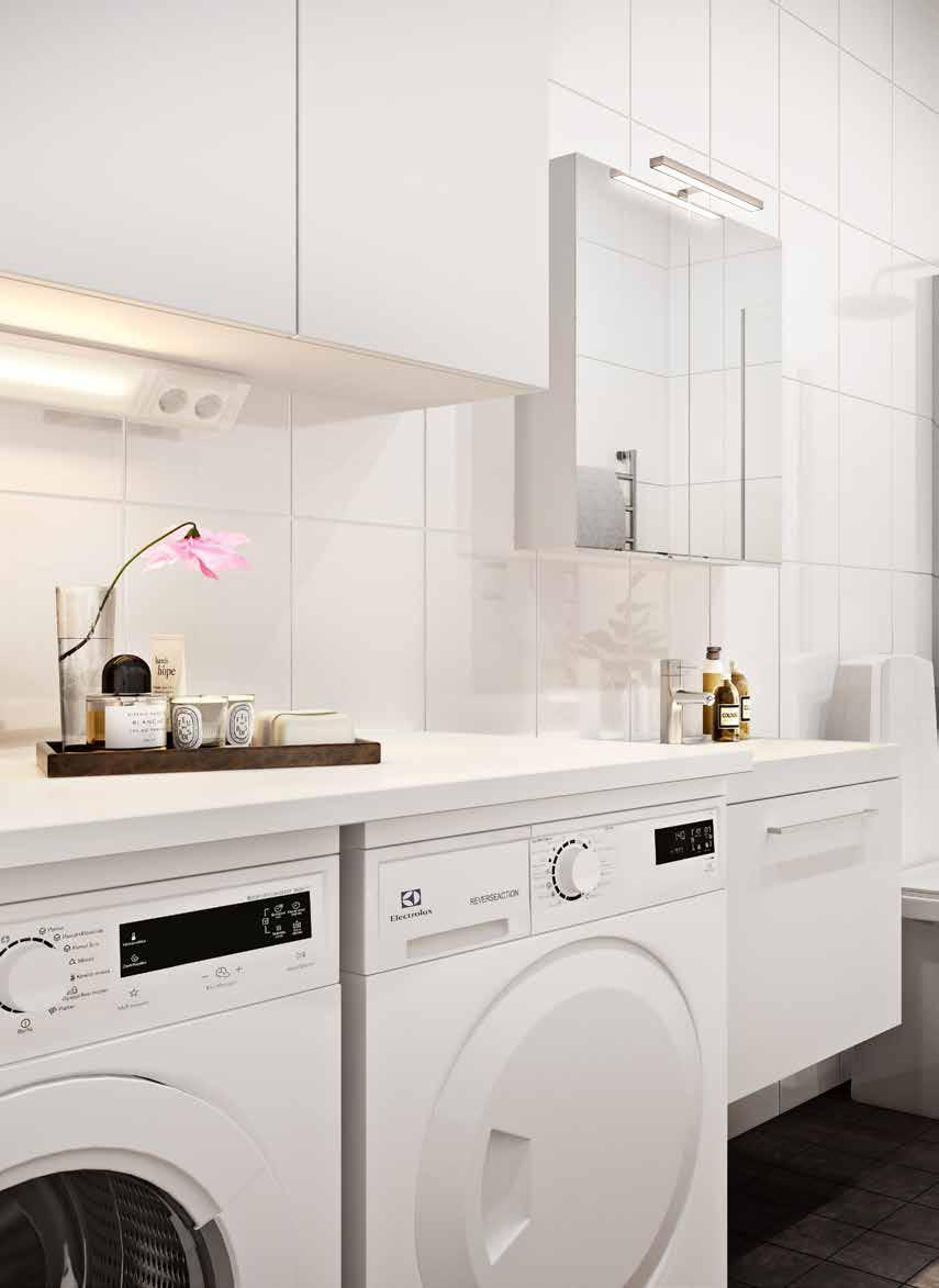 BADRUM Från ett funktionellt utrymme för personlig hygien och tvätt till en skönt avslappnad miljö för återhämtning och