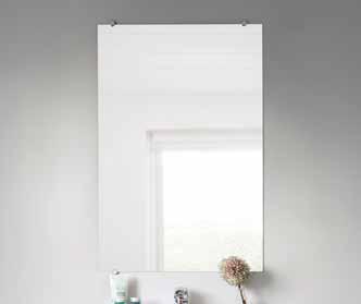 med ram och integrerad belysning LED Mått (BxHxD): 420x672x123 mm 600x672x123 mm Vit BAD B 600 mm Pris: