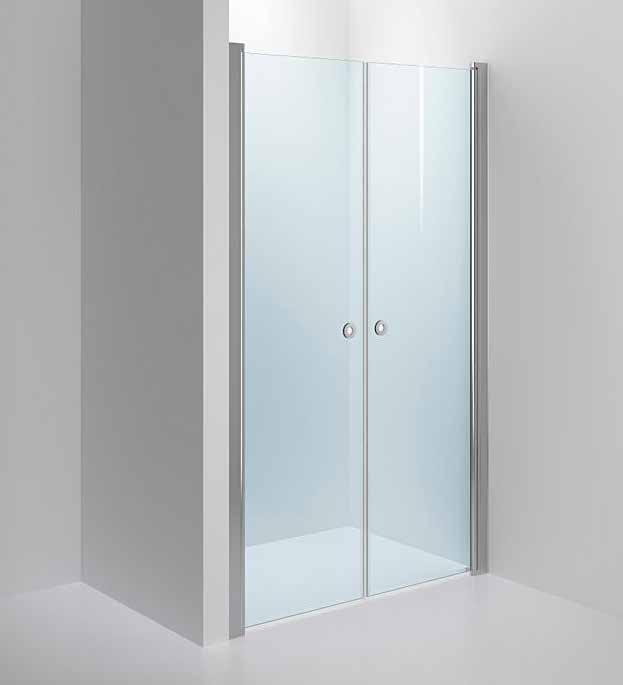 profil Mått: Varierande bredd beroende på utrymme, höjd 2000 mm Frostat glas Pris: 2900:- Grått glas Pris: