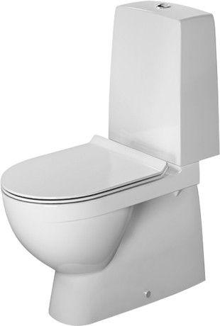 WC-stol inklusive mjukstängande hårdsits Vit