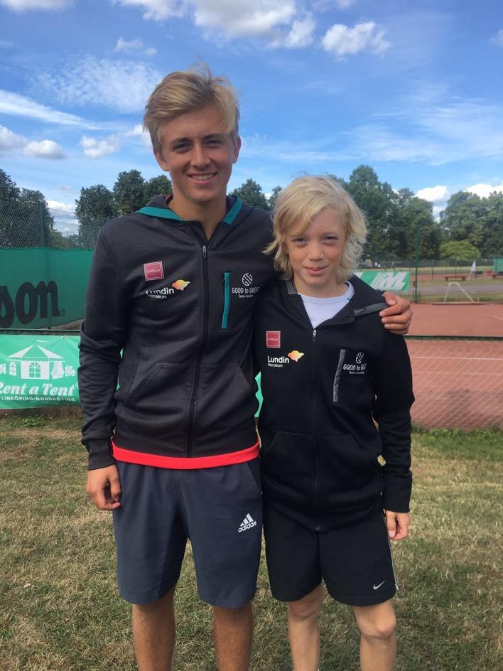 Good to Great Tennis Academy Robin Brage var med som coach i Linköping, spelarna Gustav Hasslegren, Arslan Temirhanov, Mikael Minasyan och Didrik Liljekvist spelade 14års klassen.