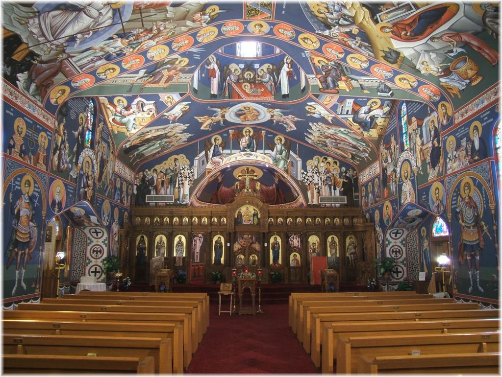 De olika kyrkorna Ortodoxa kyrkan Nyckelordet för den ortodoxa kyrkan är: mysterium Till skillnad från de