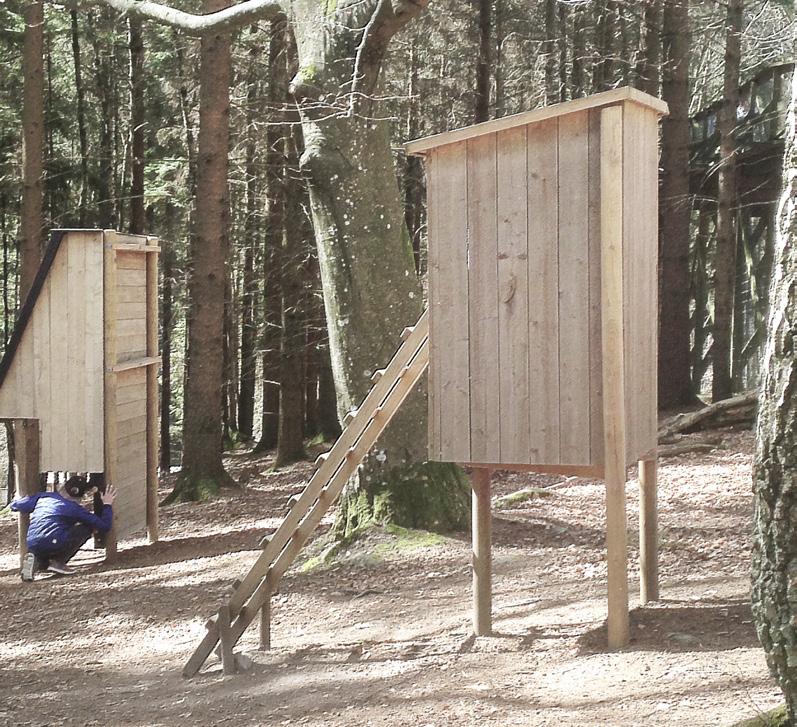 KALITÉER I OMRÅDET ÖERSÄMNINGSDAMM NATURLEKPLATS GEMENSAMMA UTRYMMEN Hterige av vattet frå skogsområdea och kvarteret utyttjas till att skapa trivsamma miljöer geom att lägga e damm, dike och