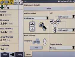 III-koppling Headland Management Control II