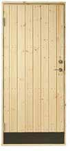 Å MÅHU DÖ Å MÅHU DÖ solerade dörrar 10 Mängden trä i dörrkonstruktionen är avgörande för formstabilitet och hållbarhet. Därför har vi försett våra dörrkonstruktioner med sex stycken tvärgående reglar.