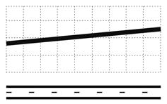 Plan Profil Geometri Rumselement Horisontell eller jämn lutning Raksträcka med konstant längslutning 39 Raksträcka i svacka