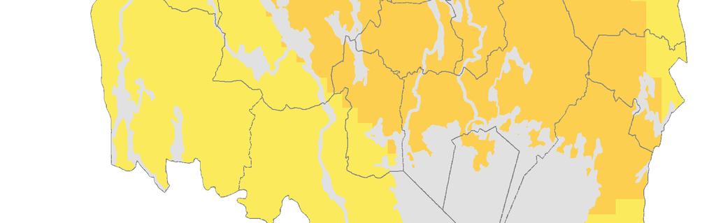 RCP4.5 RCP8.5 Förändring 2069-2098 vs 1961-1990 Värmlands vintermedeltemperatur var under referensperioden 1961-1990 -5,4 C.