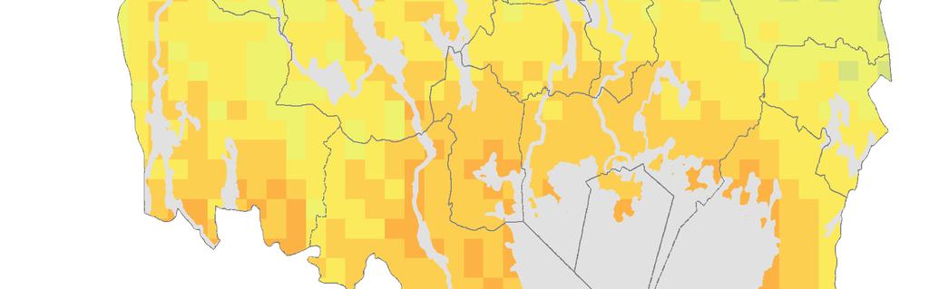 Indexet baseras enbart på temperatur och tar inte hänsyn