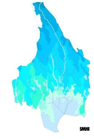 med snötäcke