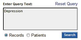 Exempel: Konceptuel sök med SNOMED Searching the data for a keyword of
