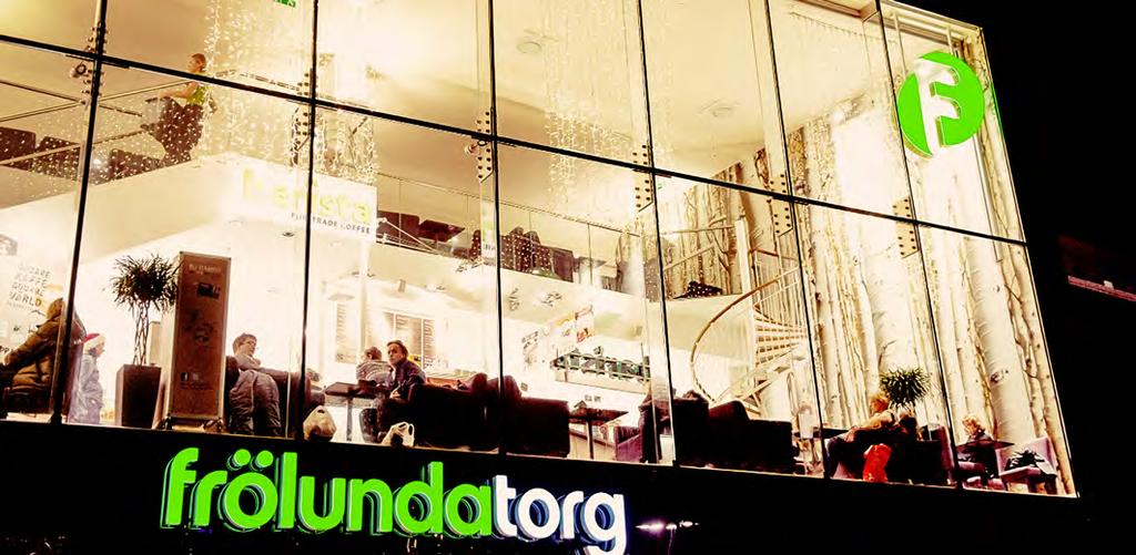 Samhällsansvar Satsning på tryggare närsamhälle och social hållbarhet vid Frölunda Torg Utformningen av de offentliga miljöerna i städer och stadsdelar har en viktig påverkan på den sociala och