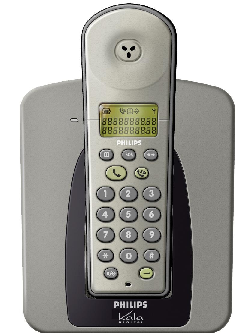 FUNKTIONER Basenhet Indikeringslampa för nätspänning / linje Knapp för nummerregister Knapp för