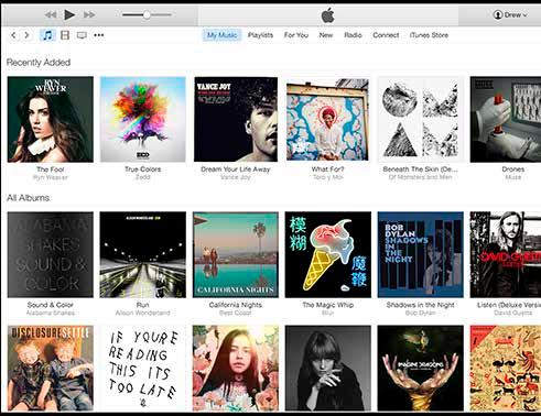 Både min dator och min internetuppkoppling tillhör de snabbare, men trots detta hackar gränssnittet i itunes och programmet reagerar väldigt långsamt på kommandon.