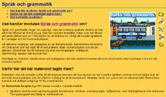 Centrala innehållet Kopplingen till det centrala innehållet hittar du på två sätt.