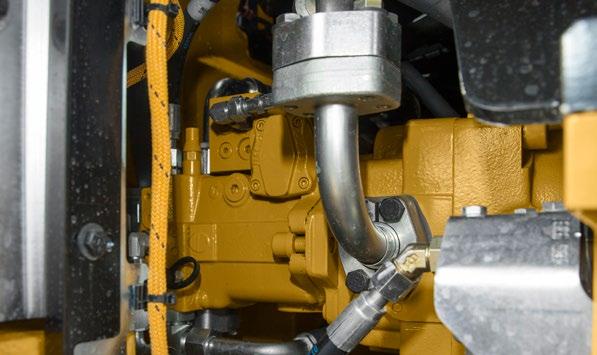 Hydraulik Snabbt, precist, flexibelt När det gäller att snabbt förflytta material behöver du effektiv hydraulik just den typen som F-serien kan leverera.