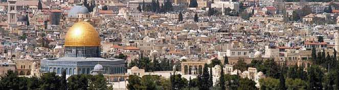 Israel 31 okt - 10 nov Klassisk rundresa med Galileen, Jerusalem, Döda Havet och fridagar i Eilat dock några annorlunda inslag.