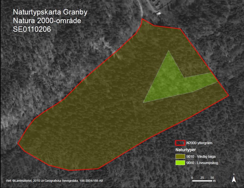 7 (7) Inventeringar i området och andra referenser Artdatabanken, lista med rödlistade arter, uttag 2002-05-10. Huddinge kommun. Skötselplan för naturreservatet Granby.