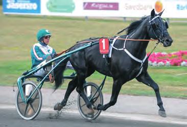 Som treåring blev det fyra segrar på 15 starter och vid segern på 1.09,9 i sin sista start på amerikansk mark slog hon Maven.