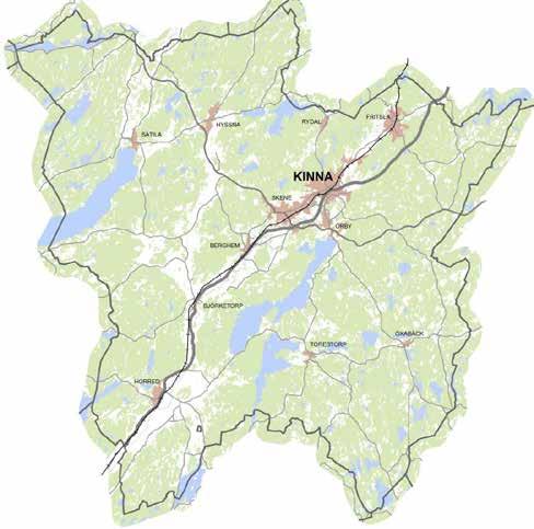 Sätila: Lägenheter: 0 Småhus: 33 Hyssna: Lägenheter: 0 Småhus: 9 Rydal: Lägenheter: 20 Småhus: 48 Fritsla: Lägenheter: 0 Småhus: 91 Berghem: Lägenheter: 0 Småhus: 6 Kinna/Skene/Örby Lägenheter: 42