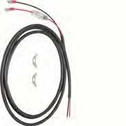 KNX ETS Systemkomponenter Förlängningskabelsats till strömförsörjning med batteribackup Ledningslängd 2 m (2 x 0,75 mm²) Blybatteri 12 V 7590 00 68 17 Strömförsörjning 640mA med batteribackup KNX