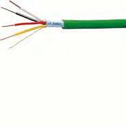 KNX ETS Systemkomponenter KNX busskabel Y(ST)Y,2x2x0,8 Testspänning 4 kv 100 m (ring) TG018 49 591 22 1 500 m (trumma)
