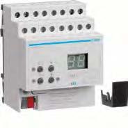 KNX ETS Aktorer Dali-gateway KNX-pro 139 driftspänning 110/240 V~ Driftspänning över buss 21... 32 V= Frekvens 50/60 Hz DALI-spänning 16 V= Max. ledningsarea (EK) max. 0,75...2,5 mm² Max.