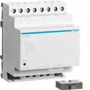 KNX ETS Aktorer Analogingångsaktor 4-kanaler KNX-pro Driftspänning över buss 21... 32 V= Hjälpspänning 24 V~ Frekvens 50/60 Hz Strömförbrukning 170 ma Drifttemperatur -5.