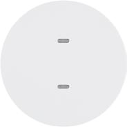 KNX ETS Väggapparater KNX-knapp 1-vippa/2-funktioner - RGB-LED - integrerad temperatur sensor/givare Strömförbrukning KNX max. 20 ma Drifttemperatur -5.