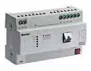KNX ETS Visualiseringar Berker IP Control IP-control driftspänning 10... 30 V= Energiförbrukning <= 5 VA Kvitterbara adresser 32766 RAM 256 MB Drifttemperatur +0.