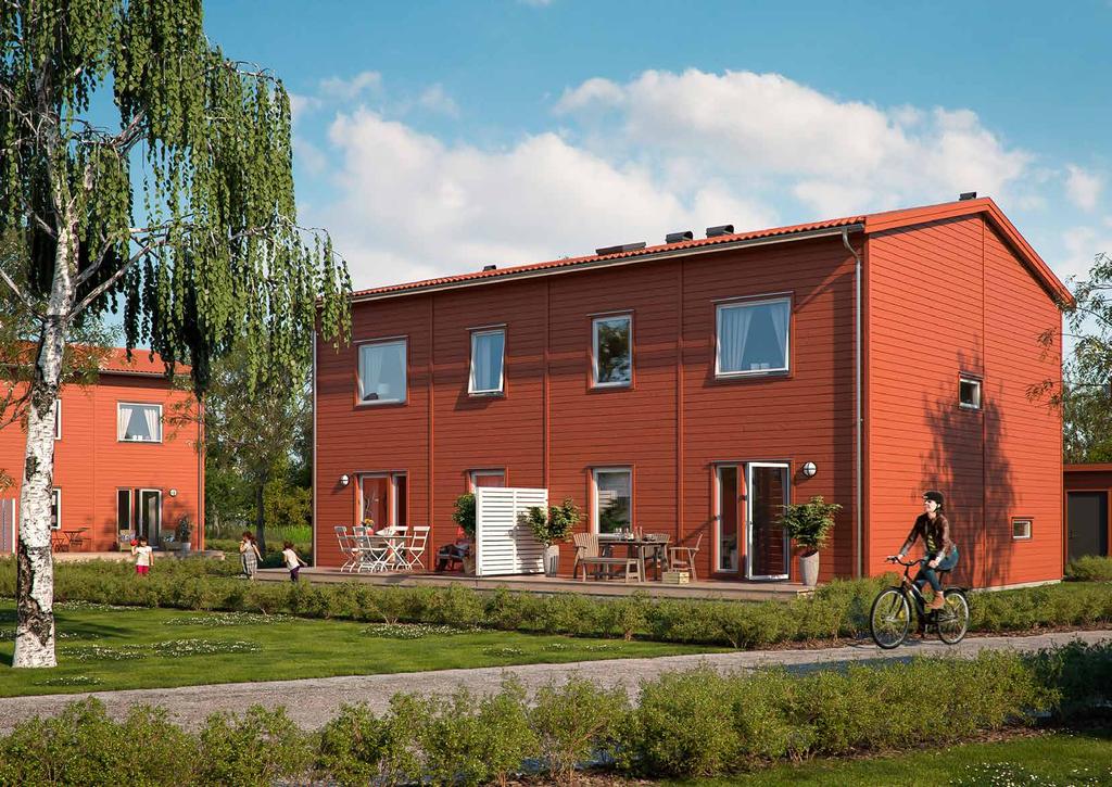 ... OCH TÅLIGT Det ska kännas bra att komma hemgående längs gatan. Dessutom ska det kännas att huset är välbyggt.