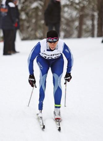 2014 Guldklubbens uppvaktade Helen Ripa när hon kom hem från Sotji med en