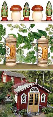 12 Kerstin Ljungqvist Ateljé, Örtagård DALS ROSTOCK Mångsysslare inom natur och kultur. Målar i akvarell och olja, främst botaniska illustrationer.