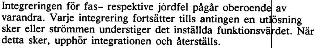 Vald tidskarakteristik genereras frå tabeller s lagras i ett minne (EPROM eller ROM). varandra.