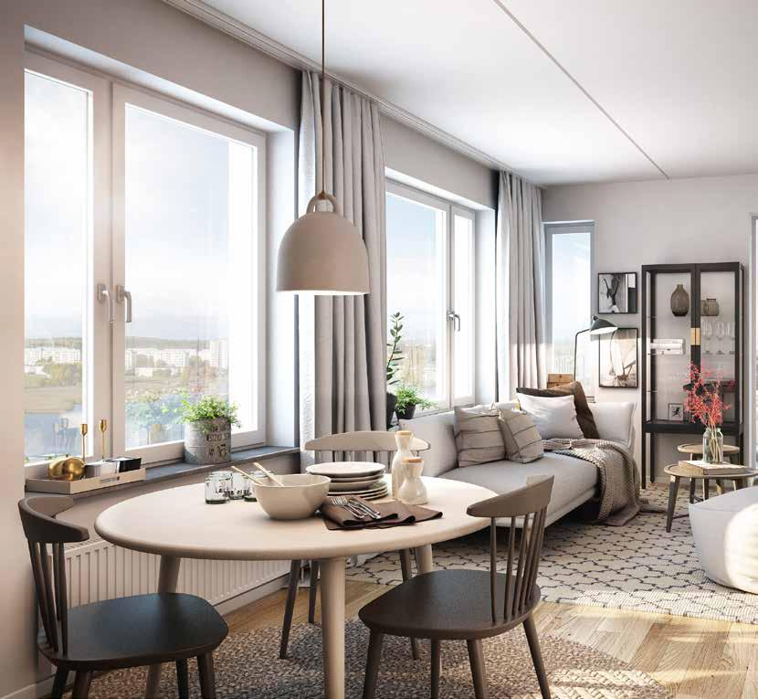 Detta är Magnolia Bostad Vi skapar moderna hem och bostadsmiljöer Magnolia Bostad utvecklar nya boenden, såväl hyresrätter som bostadsrätter och hotell, i attraktiva lägen i Sveriges tillväxtorter