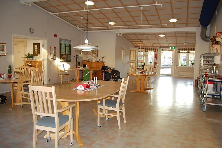 7.5. Restaurangen (Göransgården) Göransgatan 2 F 570 03 Vrigstad Telefon områdeschef 0382-156 85 Handikapparkering saknas.