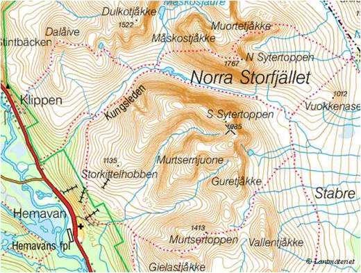 Två karttyper 100% Referenskartor