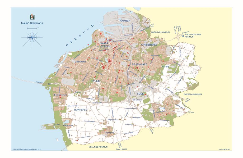 Malmö 31% av Malmös invånare är födda i ett annat land 177 nationaliteter