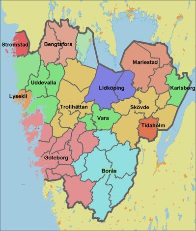 Vad som utgör en region definieras av tillgänglighet i termer av tidsavstånd, och en region kan geografiskt förstoras tack vare goda förbindelser, vilket också har skett i Sverige.