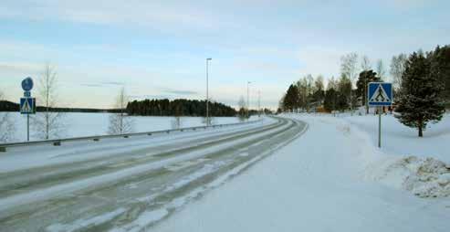 Figur 6: Entré till Malå Cykelväg till Campingen Den befintliga vägsträckan som inte längre ska användas för biltrafik omvandlas istället till GC-väg, se figur 6.