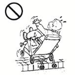 Warning Korsa en väg.