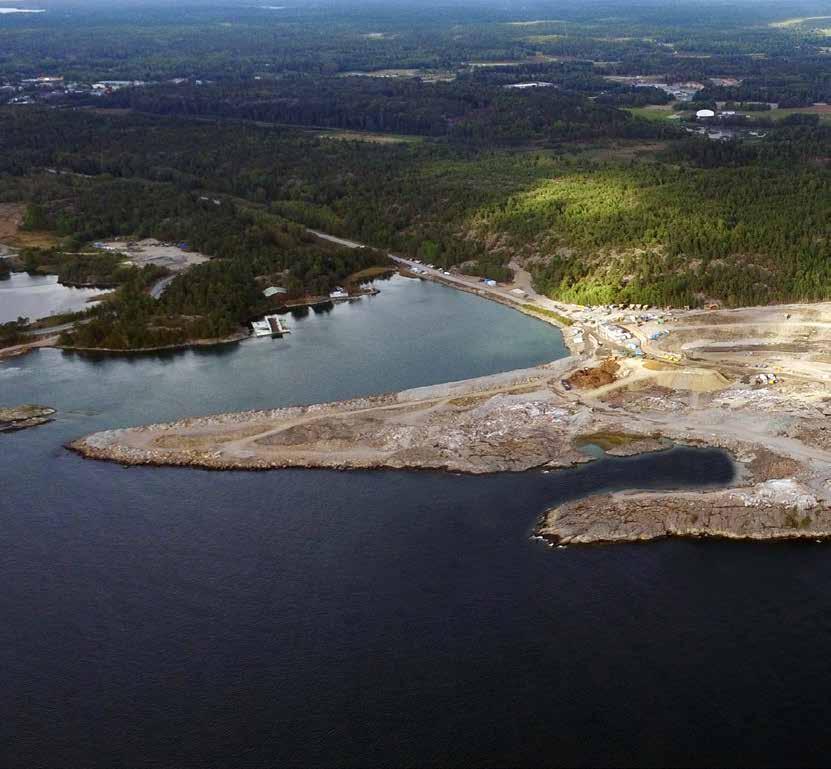 Utvecklingsprojekt Stockholm Norvik Hamn Startskott för Stockholm Norvik Hamn I september 2016 firades startskottet för byggandet av Stockholm Norvik Hamn, en ny godshamn för container och roro som