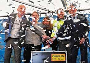 Kapellskärs hamn rustades och utvecklades för framtiden.