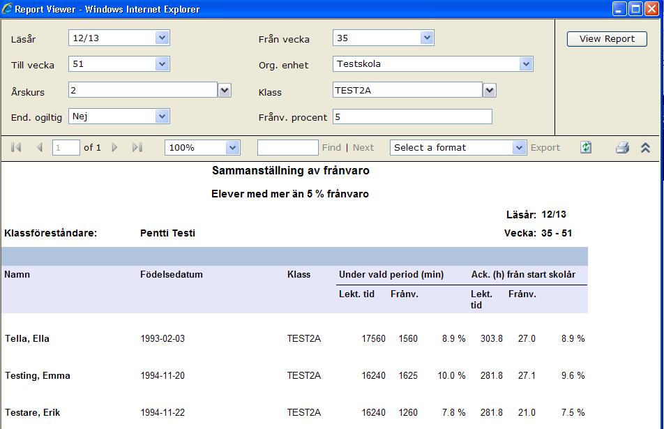 Inställningar Dessa inställningar är personliga Visa