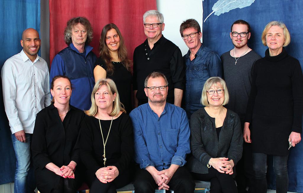 Vi som jobbar på Kulturskolan Övre raden från vänster: Martin Fernandez-Ekestig, Bosse Jansson, Cecilia Luther, Martin Ekstrand, Anders Börjesson, Robin Tollén, Eleonor Holst.