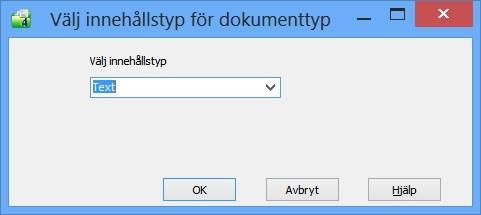 (SharePoint) dubbelklicka på en dokumenttyp under Koppla