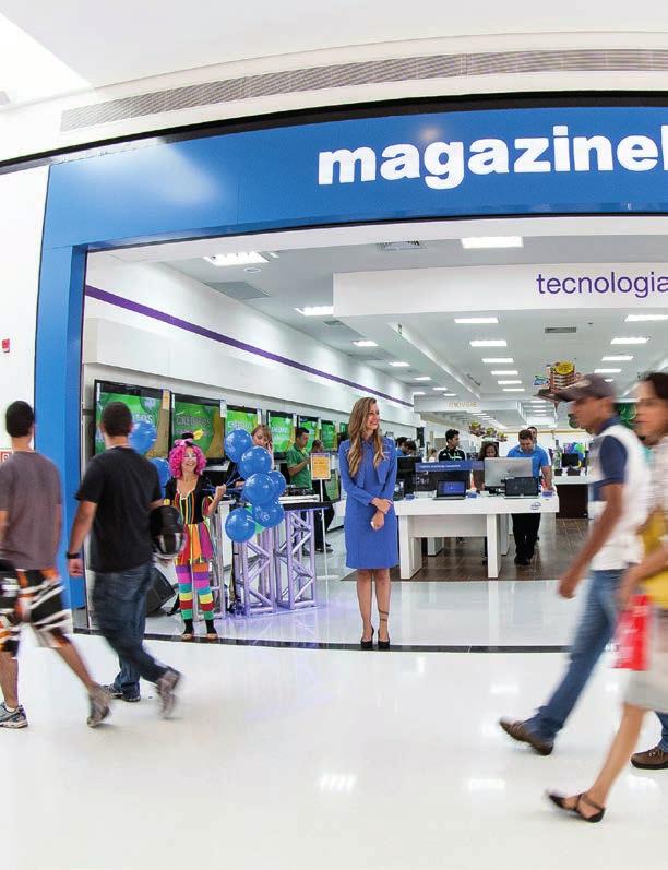 Magazine Luiza BRASILIEN, Detaljhandelssäkerhet STÖLDSKYDDSLÖSNING STÖDER DETALJHANDELSKEDJAS AFFÄRSSTRATEGI Varuhuskedjan Magazine Luiza är ett av Brasiliens största detaljhandelsföretag med totalt