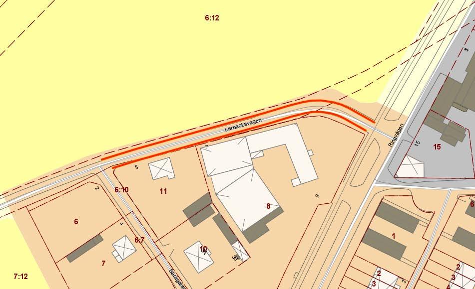 Avesta kommun sammanträdesprotokoll Sida 4 17 Lokala trafikföreskrifter 2084 2017 00006 om förbud att parkera på Lerbäcksvägen Dnr KK 2017-00097 511 Teknisk service lämnar förslag till nya lokala